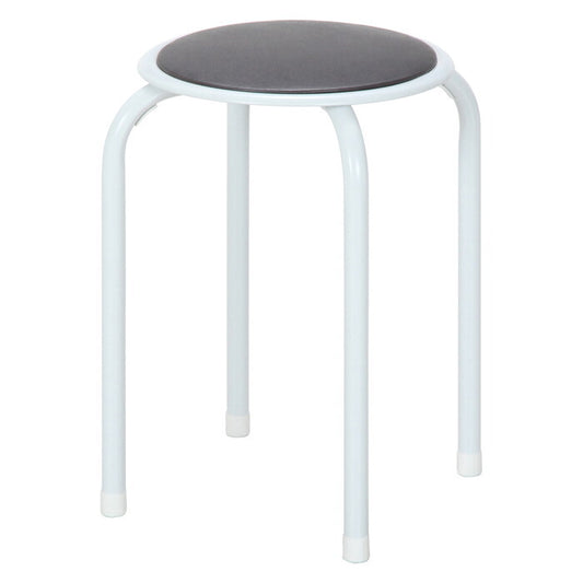 スツール ラウンド FB-01 10 BR K1223 ブラウン 完成品 W300×D300×H450mm 1.5kg fj-14071の画像