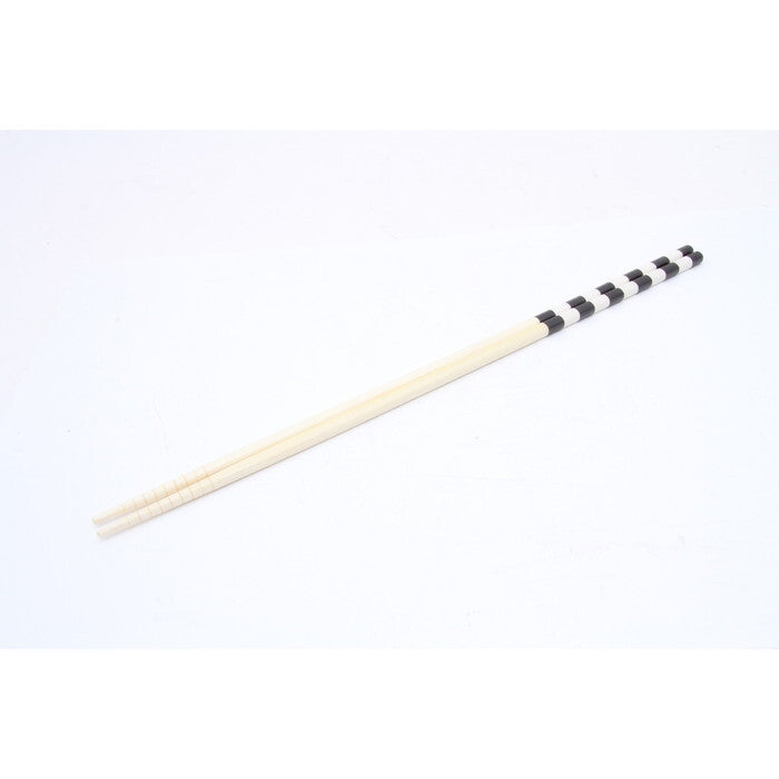 菜箸 4本セット モノトーン 完成品 W80×D7×H330mm 0.05kg fj-14115の画像