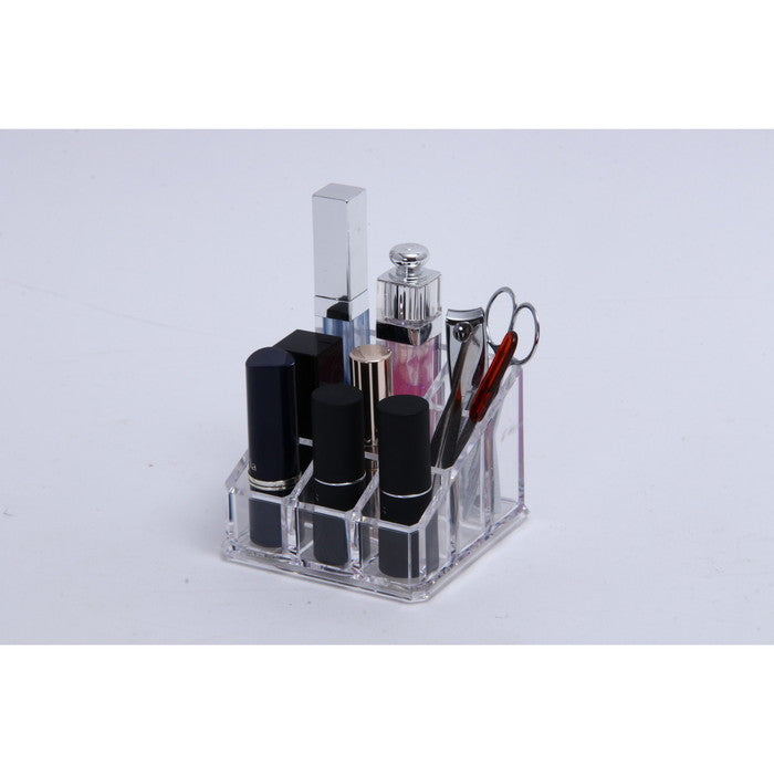 PSコスメ収納 オーガナイザーS クリア 90 ×90 ×65 fj-14377の画像