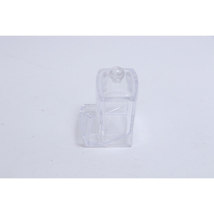 PSコスメ収納 綿棒ケース クリア 90 ×65 ×90 fj-14380の画像