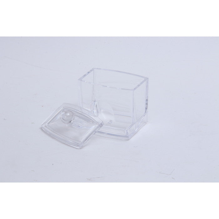 PSコスメ収納 綿棒ケース クリア 90 ×65 ×90 fj-14380の画像