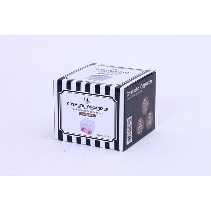 PSコスメ収納 蓋つき小物入れ クリア 95 ×95 ×95 fj-14381の画像