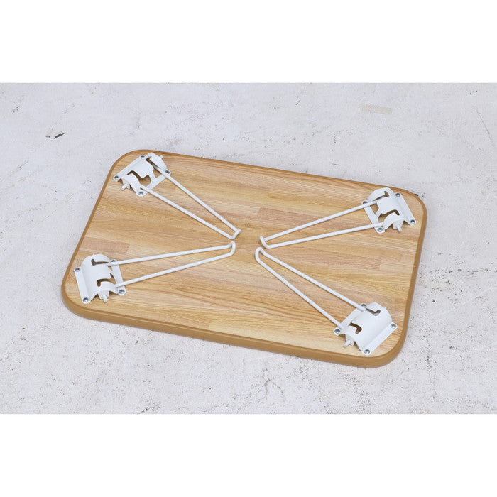 ちゃぶ台 幅45 ナチュラル／ホワイト CB-4530F-NA fj-14413の画像