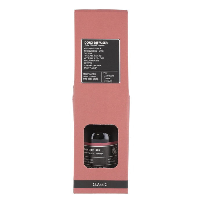 ディフューザー ドゥ 50ml クラシック レッド 完成品 W55×D55×H190mm 0.1kg fj-14586の画像