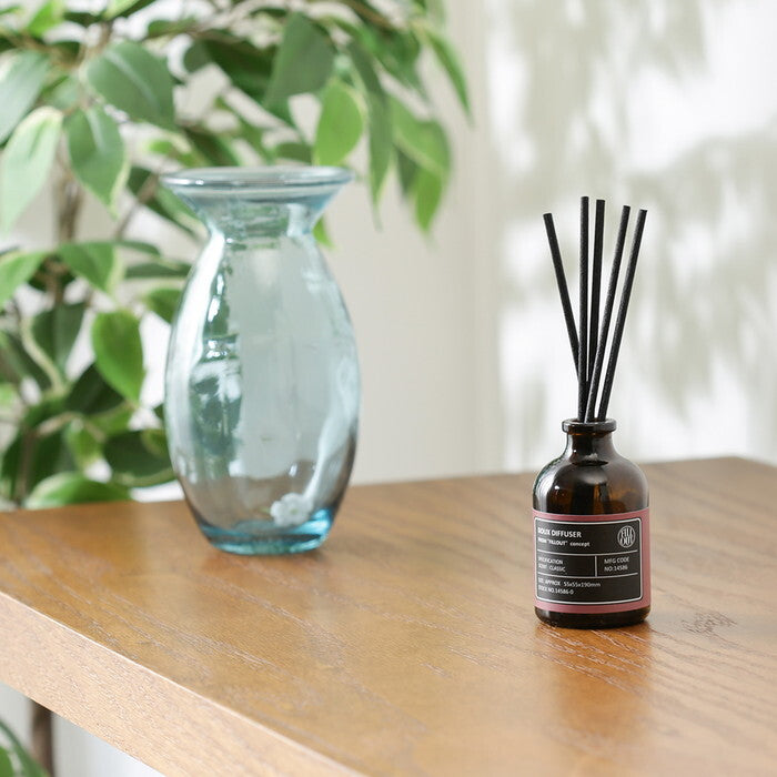 ディフューザー ドゥ 50ml クラシック レッド 完成品 W55×D55×H190mm 0.1kg fj-14586の画像
