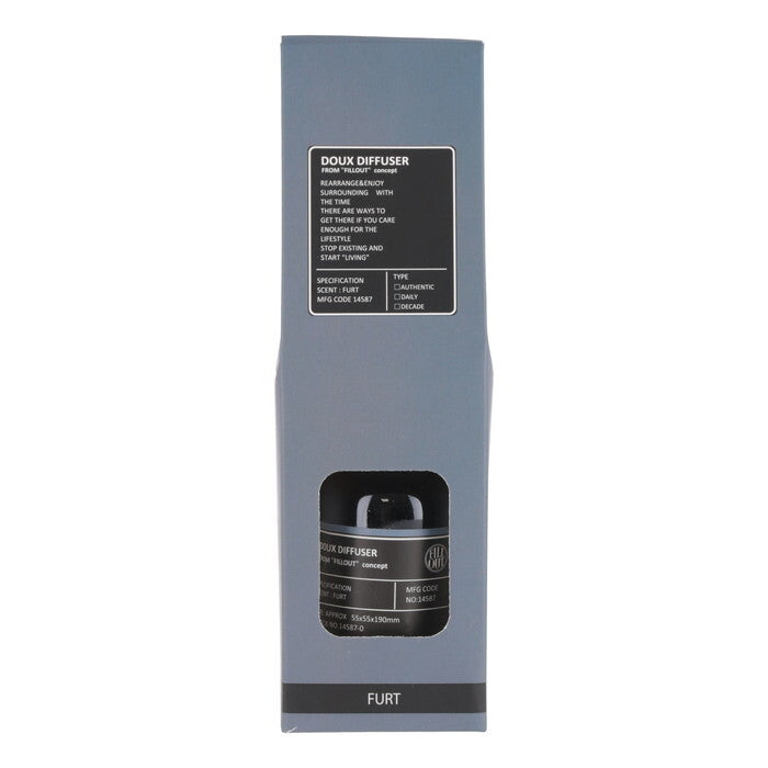ディフューザー ドゥ 50ml フルト ブルー 完成品 W55×D55×H190mm 0.1kg fj-14587の画像