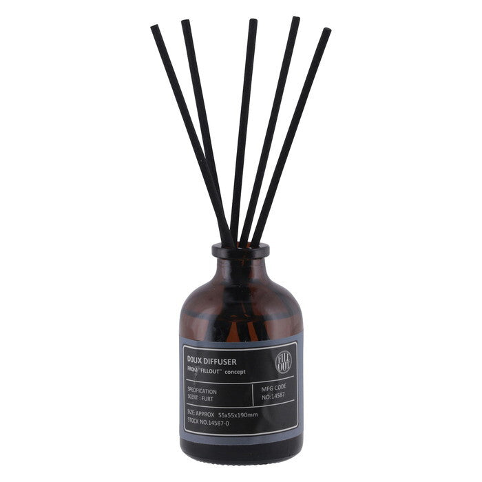 ディフューザー ドゥ 50ml フルト ブルー 完成品 W55×D55×H190mm 0.1kg fj-14587の画像