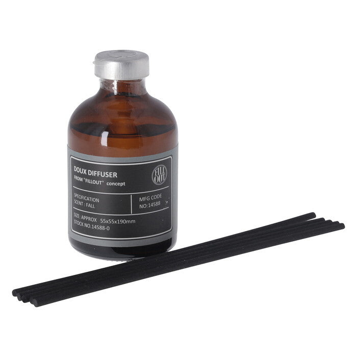 ディフューザー ドゥ 50ml フォール カーキ 完成品 W55×D55×H190mm 0.1kg fj-14588の画像