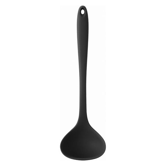 おたま KUKKA2021 オールシリコンキッチンツール BK ブラック 完成品 W300×D85×H60mm 0.1kg fj-15781の画像