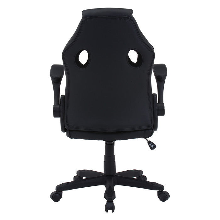 ゲーミングチェア シグナル ブラック 幅655×奥行630×高さ1030?1110 fj-16547の画像