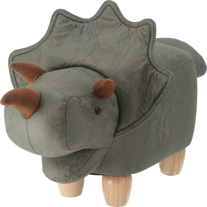 アニマルスツール キュートサイズ ダイナソー グリーン グリーン 750 ×350 ×430 fj-16742の画像