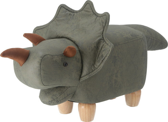 アニマルスツール キュートサイズ ダイナソー グリーン グリーン 750 ×350 ×430 fj-16742の画像