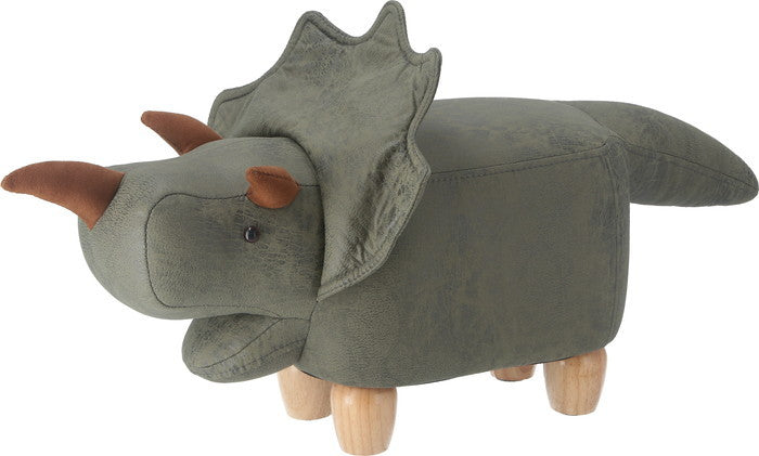 アニマルスツール キュートサイズ ダイナソー グリーン グリーン 750 ×350 ×430 fj-16742の画像