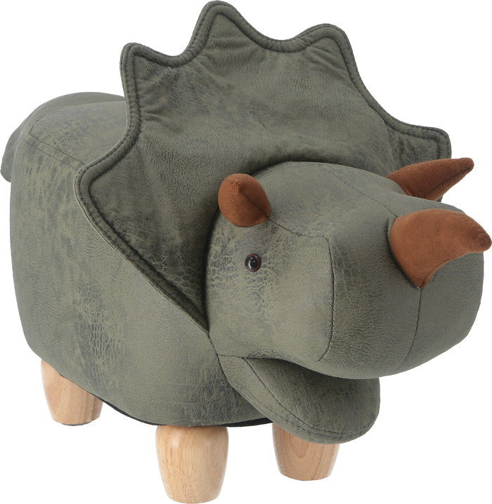 アニマルスツール キュートサイズ ダイナソー グリーン グリーン 750 ×350 ×430 fj-16742の画像