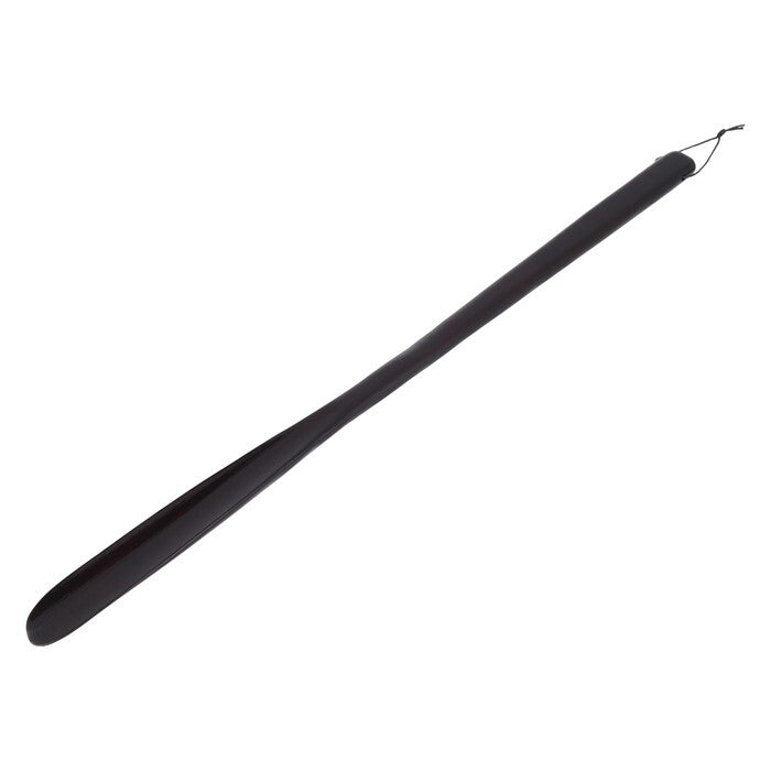 靴べら ヘレナ 樟木 70cm DBR ダークブラウン 完成品 W40×D700×H20mm 0.1kg fj-17565の画像