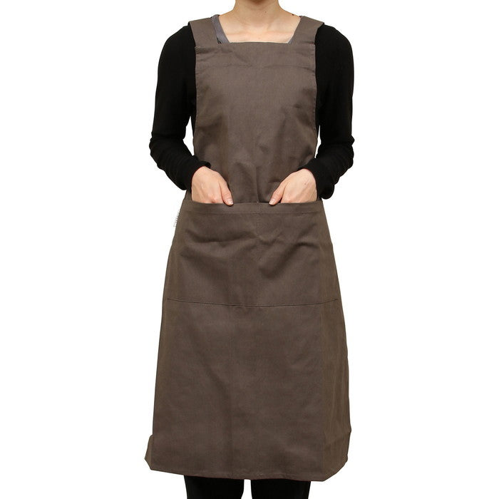 サーケル ワークエプロン CHARCOAL チャコール 幅630×奥行0×高さ950 fj-17652の画像