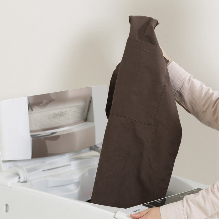 サーケル ワークエプロン CHARCOAL チャコール 幅630×奥行0×高さ950 fj-17652の画像