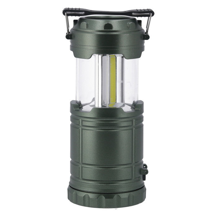 LED ランタン モスグリーン 幅85×奥行85×高さ145 fj-17907の画像