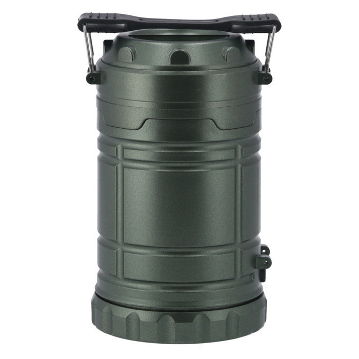 LED ランタン モスグリーン 幅85×奥行85×高さ145 fj-17907の画像