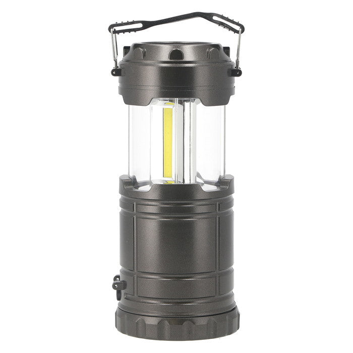 LED ランタン ブラック 幅85×奥行85×高さ145 fj-17908の画像