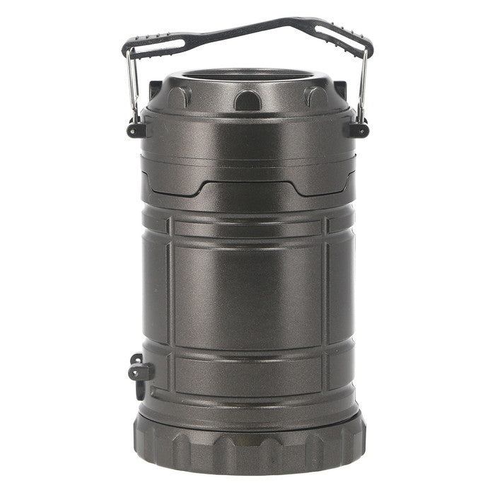 LED ランタン ブラック 幅85×奥行85×高さ145 fj-17908の画像