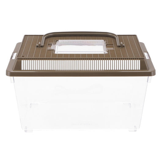 虫ハウス ワクワク M カーキ 完成品 W270×D170×H165mm 0.313kg fj-18714の画像