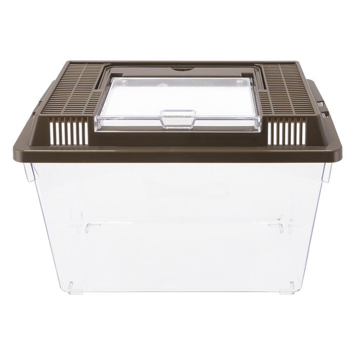 虫ハウス ワクワク L カーキ 完成品 W305×D200×H210mm 0.63kg fj-18715の画像