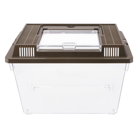 虫ハウス ワクワク L カーキ 完成品 W305×D200×H210mm 0.63kg fj-18715の画像