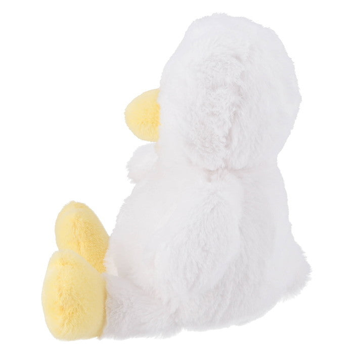 ぬいぐるみ あひる 25cm WH×YE 幅150×奥行180×高さ250 fj-18719の画像