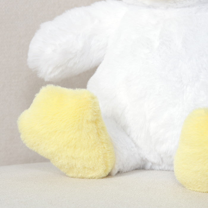 ぬいぐるみ あひる 25cm WH×YE 幅150×奥行180×高さ250 fj-18719の画像