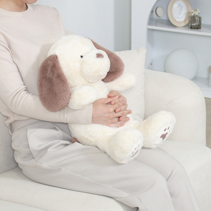 ぬいぐるみ いぬ 35cm IV×BR 幅200×奥行250×高さ350 fj-18721の画像