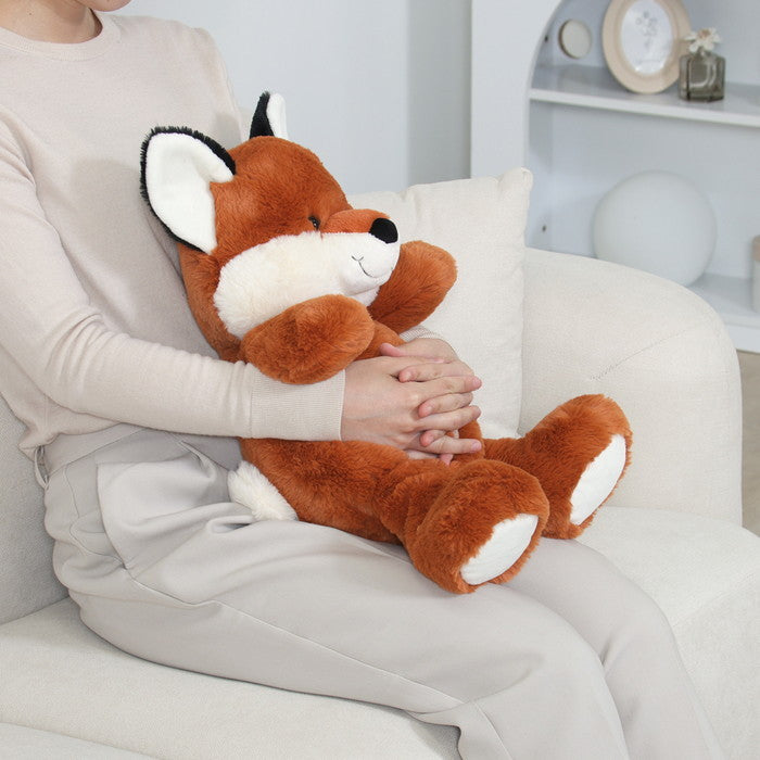 ぬいぐるみ きつね 35cm BR×BR 幅200×奥行250×高さ350 fj-18722の画像