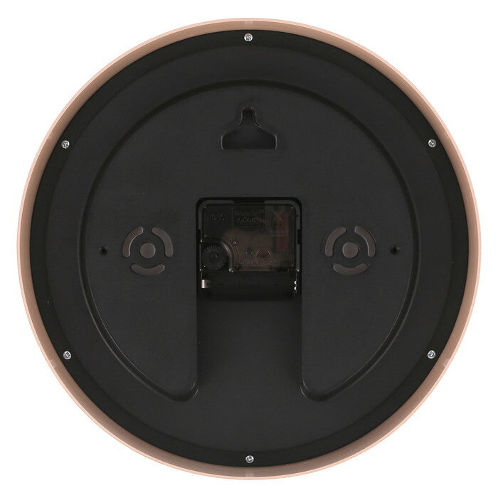 掛時計 掛け時計 かけ時計 フォレスト φ25 NA ナチュラル 完成品 W250×D40×H250mm 0.58kg fj-19074の画像