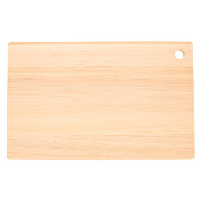 まな板 乾かしやすい ひのき 30x20cm ナチュラル 完成品 W300×D200×H12mm 0.336kg fj-19962の画像