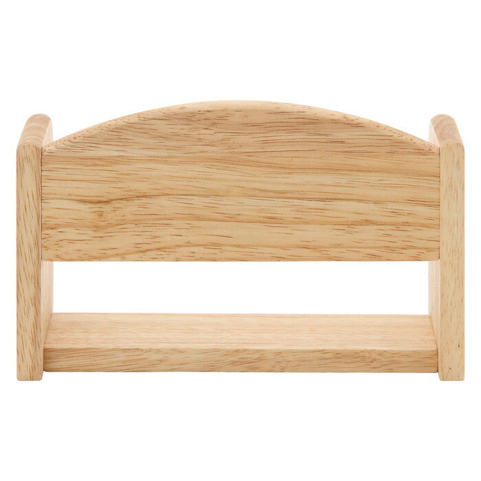 スパイスラック 木製 ボヌール ナチュラル 完成品 W165×D70×H105mm 0.175kg fj-22650の画像