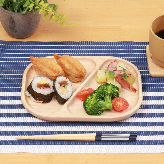 ダイアゴナルプレート ボヌール ナチュラル 完成品 W218×D174×H18mm 0.18kg fj-24392の画像