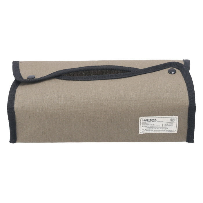 LB ティッシュケース カーキ 幅275×奥行110×高さ65 fj-27622の画像