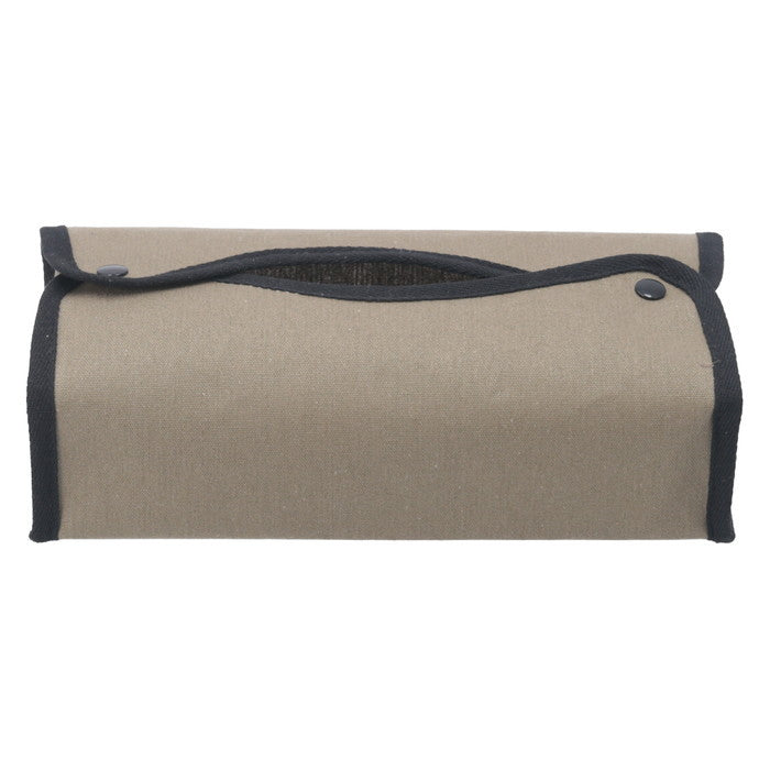 LB ティッシュケース カーキ 幅275×奥行110×高さ65 fj-27622の画像