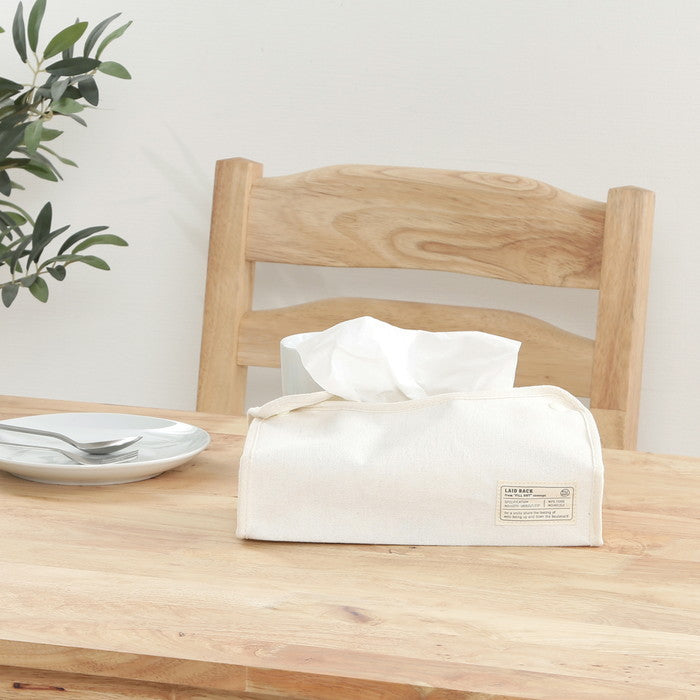 LB ティッシュケース アイボリー アイボリー 幅275×奥行110×高さ65 fj-27623の画像