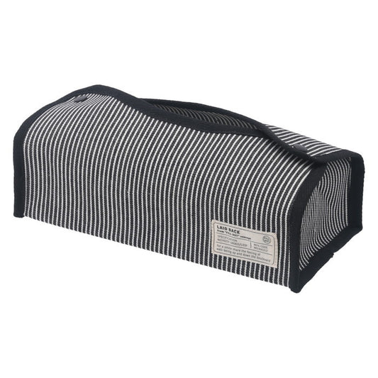 LB ティッシュケース ヒッコリー ブラック 幅275×奥行110×高さ65 fj-27625の画像