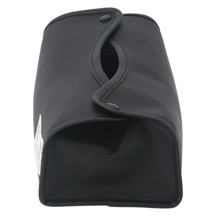 LB ティッシュケース ブラック 幅275×奥行110×高さ65 fj-27647の画像