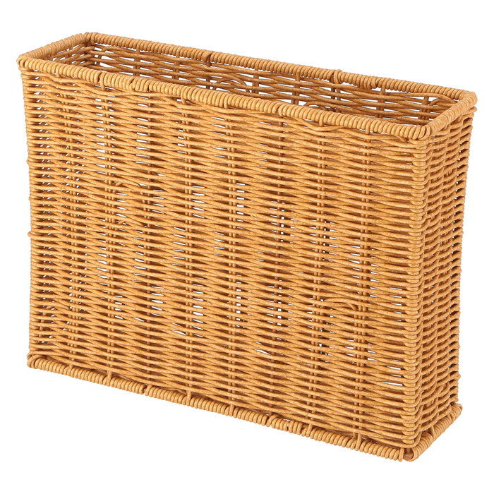 隙間収納 洗える ファイルケース ナチュラル 完成品 W110×D320×H240mm 0.48kg fj-27880の画像
