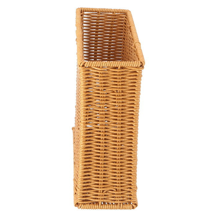 隙間収納 洗える ファイルケース ナチュラル 完成品 W110×D320×H240mm 0.48kg fj-27880の画像