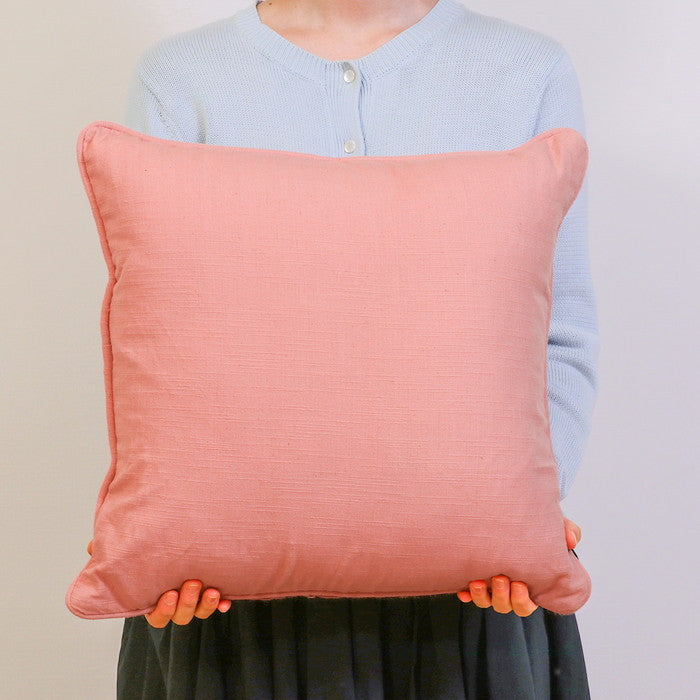 サーケル クッションカバー 45×45 パイピング PK ダストピンク 幅45×450×高さ5 fj-27902の画像