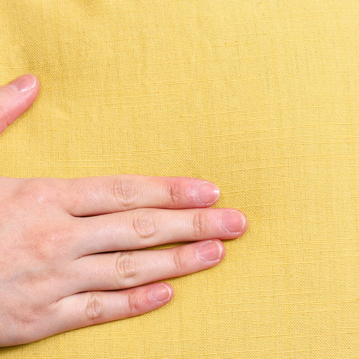 サーケル クッションカバー 45×45 パイピング YE マスタード イエロー 幅45×450×高さ5 fj-27904の画像