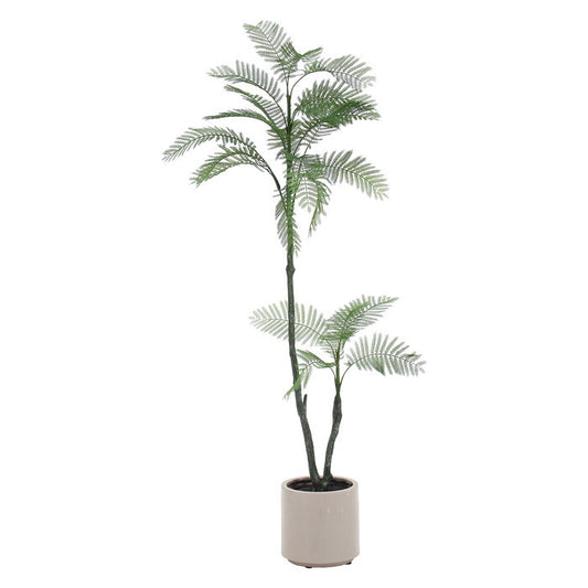 フェイクグリーン ジャカランダ 120cm ジョイント グリーン 完成品 一部取付 W500×D500×H1200mm 2kg fj-28053の画像