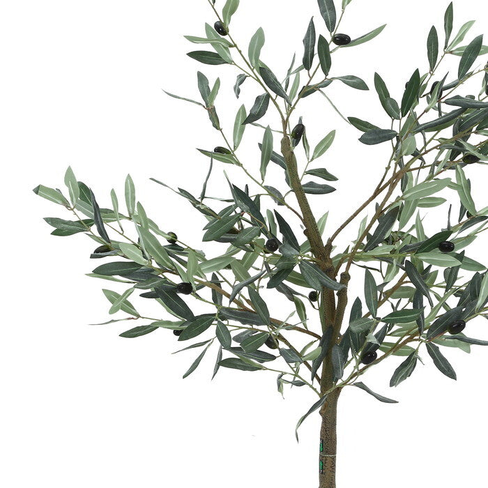 フェイクグリーン オリーブ 120? ジョイント グリーン 完成品 一部取付 W600×D600×H1200mm 3.64kg fj-28054の画像