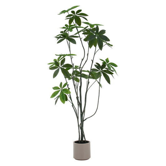 フェイクグリーン パキラ 150? ジョイント グリーン 完成品 一部取付 W600×D600×H1500mm 4.2kg fj-28055の画像