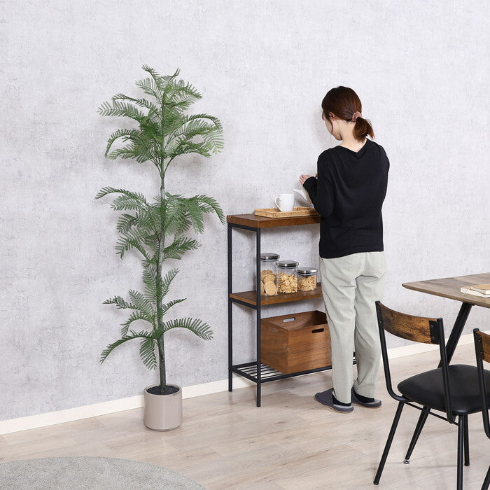 フェイクグリーン ジャカランダ 160cm ジョイント グリーン 完成品 一部取付 W500×D500×H1600mm 2.68kg fj-28056の画像