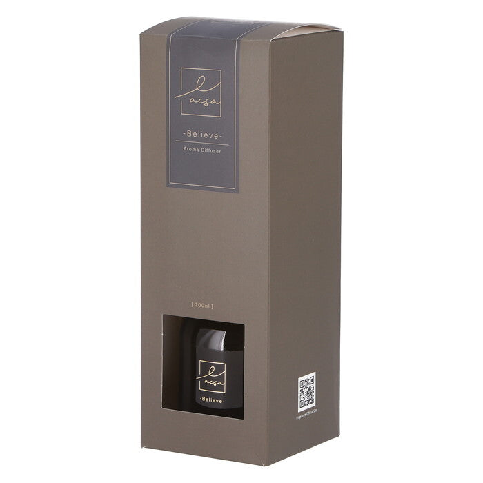 ディフューザー LACSA ラシサ Believe 200ml 完成品 W115×D85×H240mm 0.56kg fj-28060の画像